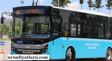 Antalya belediye otobüs fiyatları